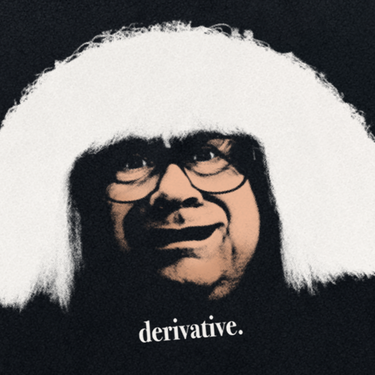 'DERIVATIVE' HEAVYWEIGHT BLACK T-SHIRT