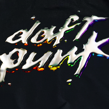 VINTAGE DAFT PUNK 2001 'DISCOVERY' MERCH BLACK T-SHIRT