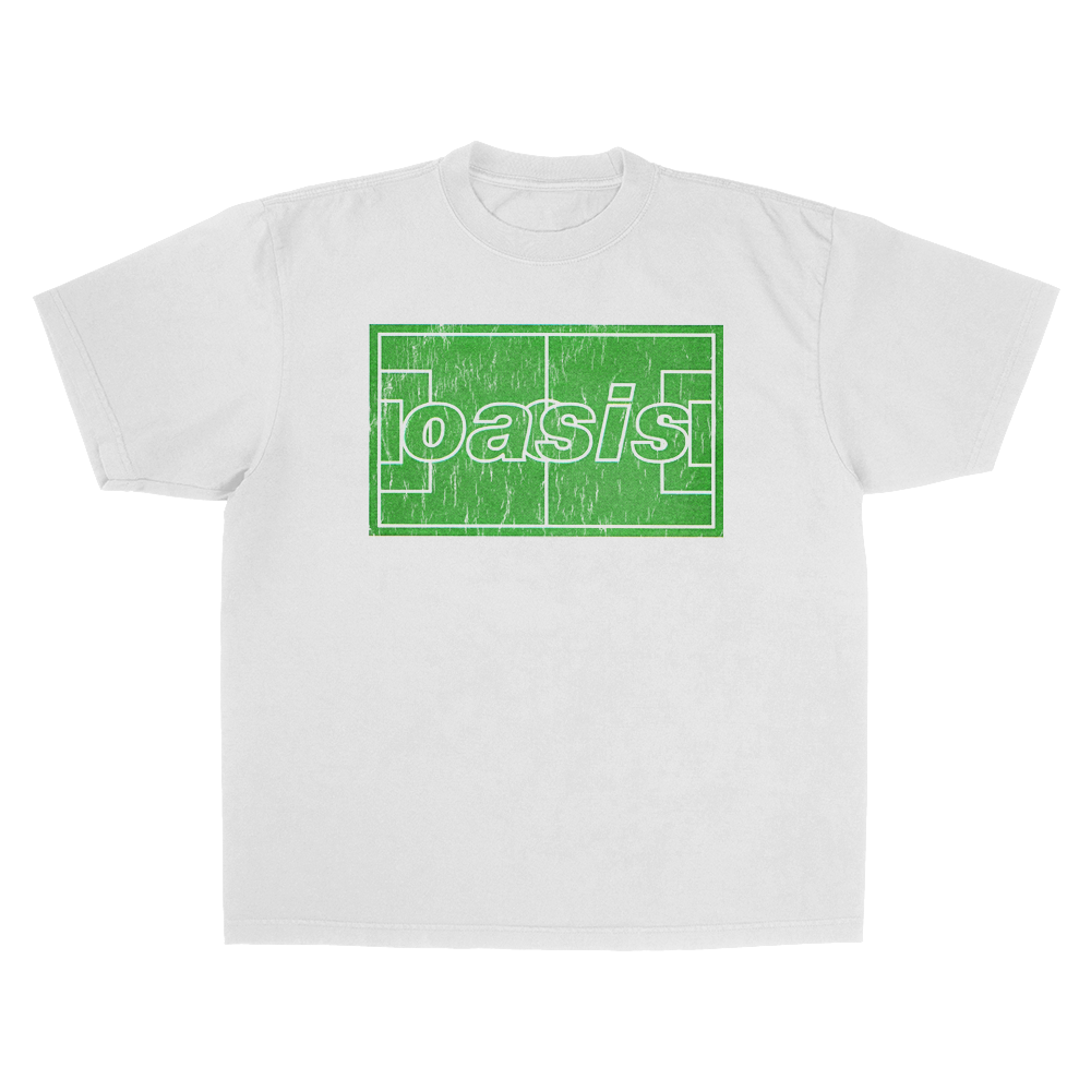 Oasis Football Pitch Heavy Weight T-Shirt