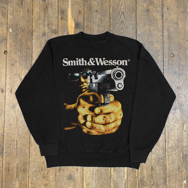 SMITH AND WESSON RELAXED CREWNECK BLACK